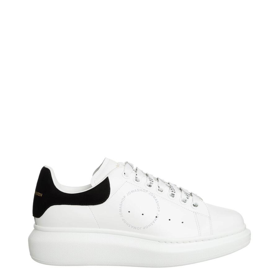 Alexander McQueen Ladies White Oversized Low-Top Sneakers