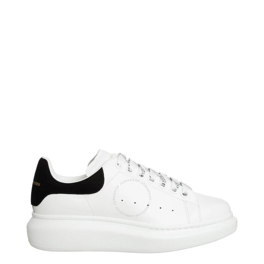 Alexander Mcqueen Ladies White Oversized Low-Top Sneakers 1