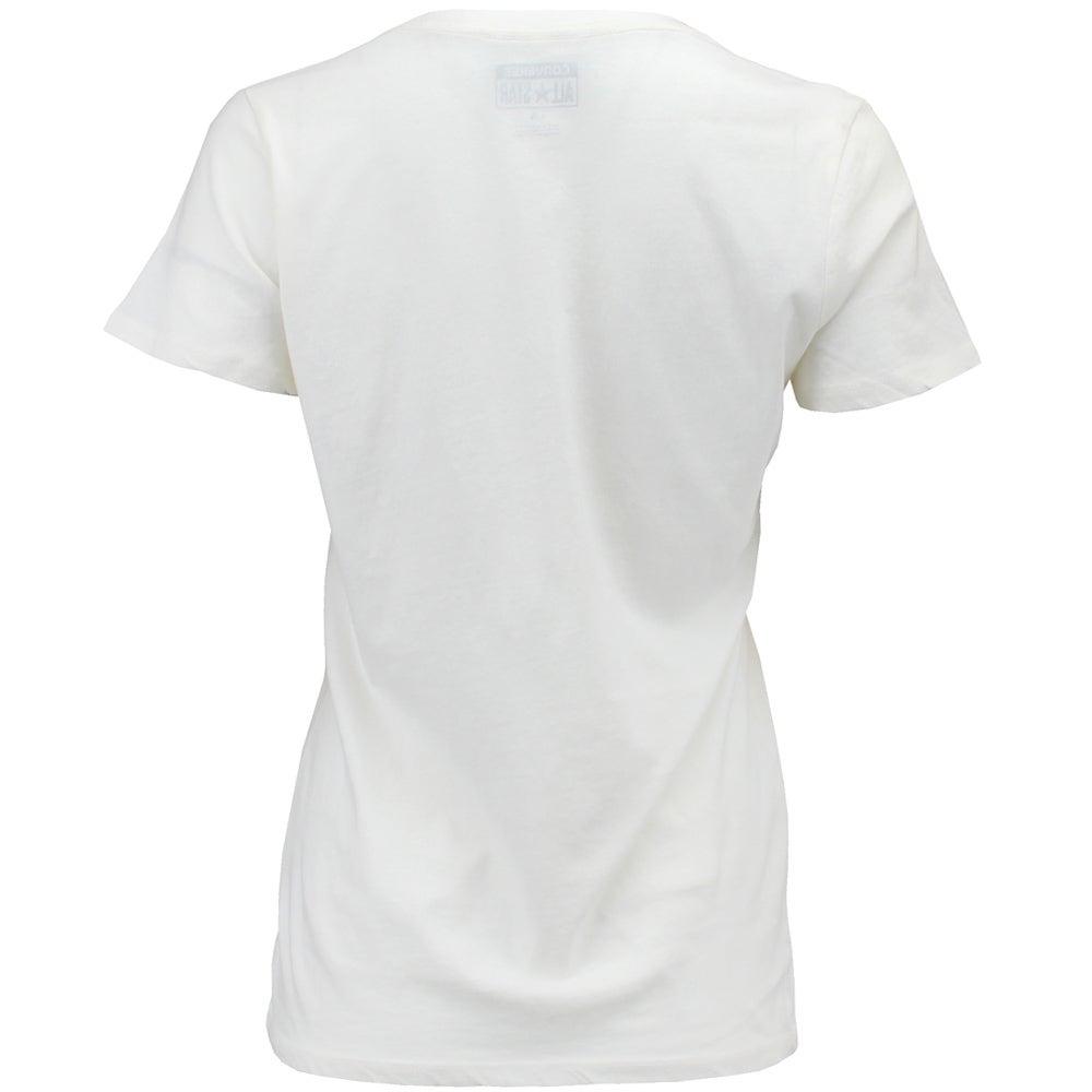 Converse W2 Women V Neck Short Sleeve T-Shirt