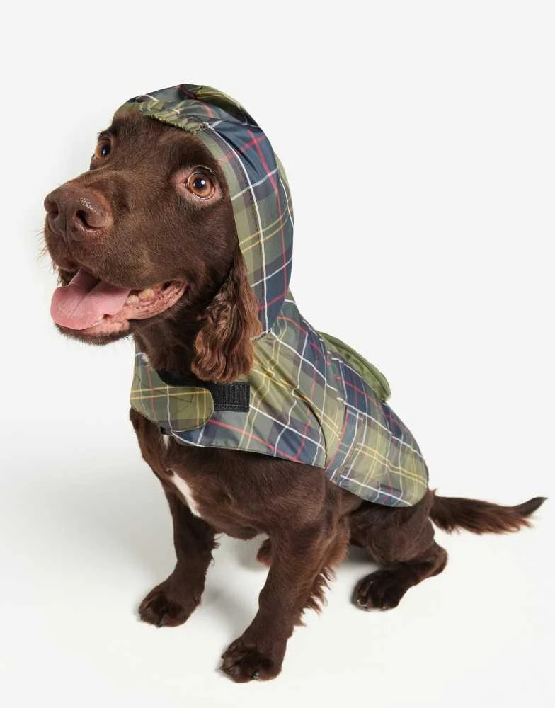 Barbour barbour packable tartan dog coat