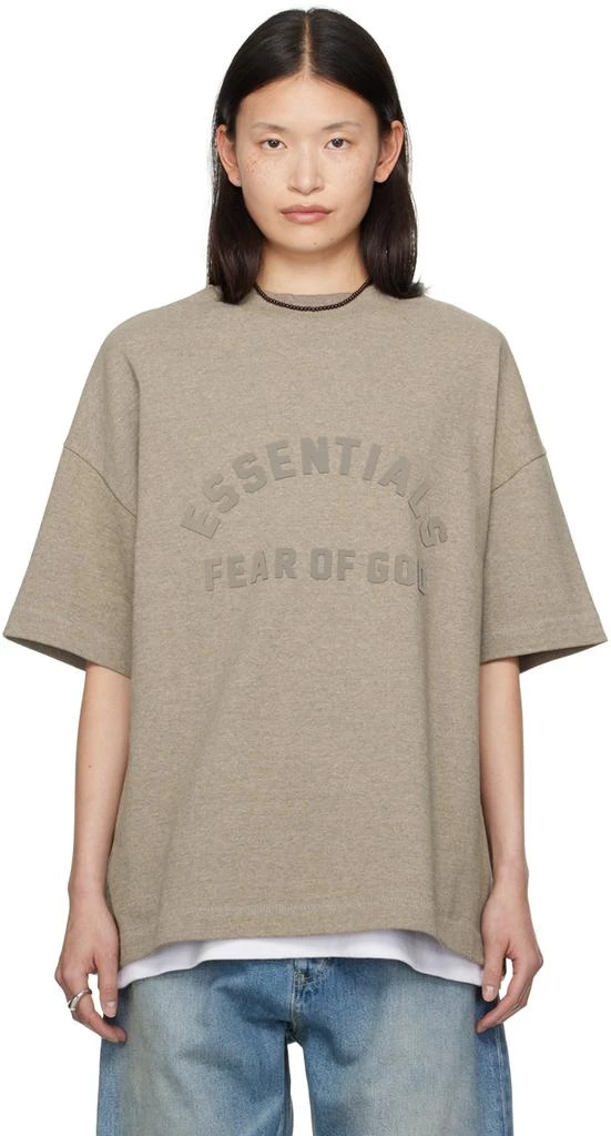 Essentials Gray Bonded T-Shirt 1