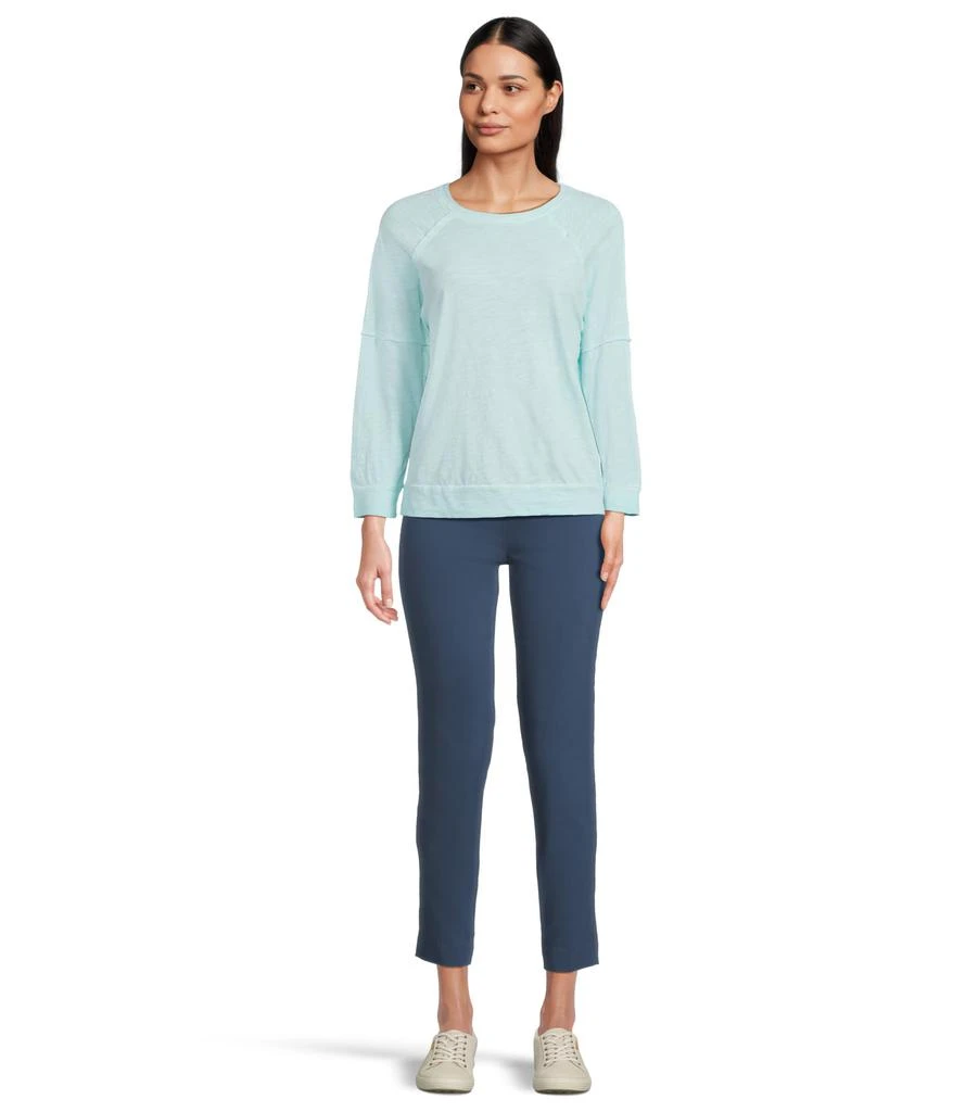Elliott Lauren Enzyme Wash Jersey - Raglan Sleeve Tee with Seam Detail 5