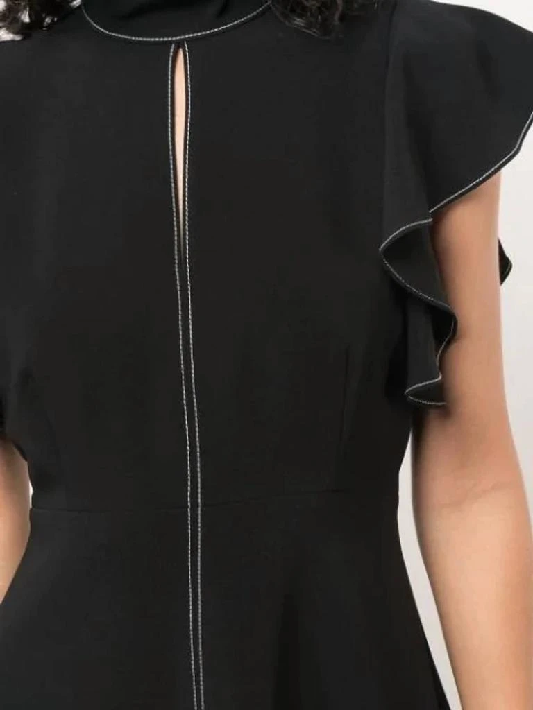 Cinq a Sept Topstitch Reiko Dress In Black 4