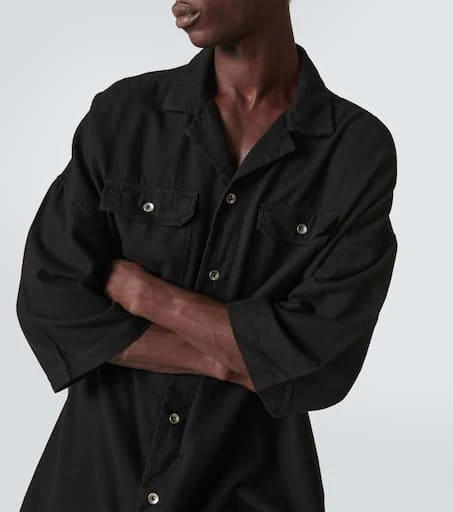 Rick Owens Magnum Tommy oversized cotton shirt 5