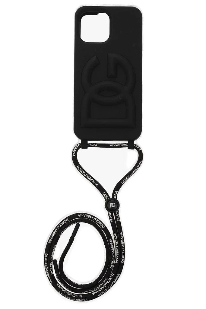 Dolce & Gabbana Dolce & Gabbana Logo Embossed iPhone 13 Pro Max Case 1