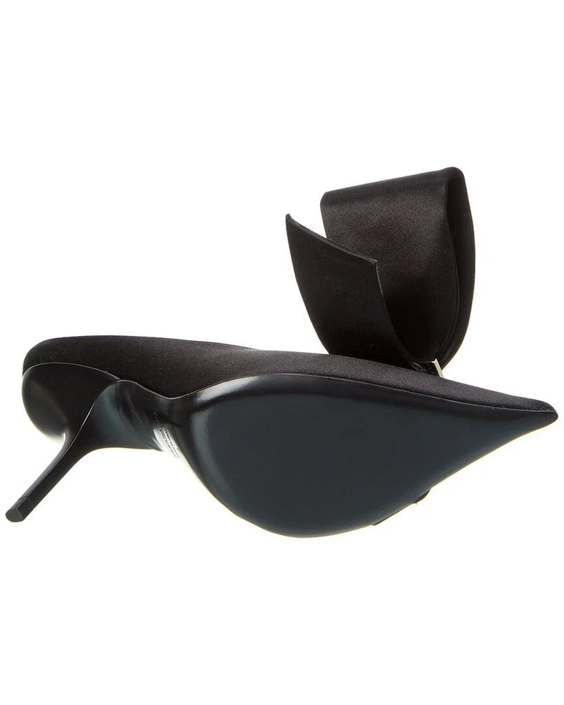 Salvatore Ferragamo Ferragamo Asymmetric Bow Satin Pump 4