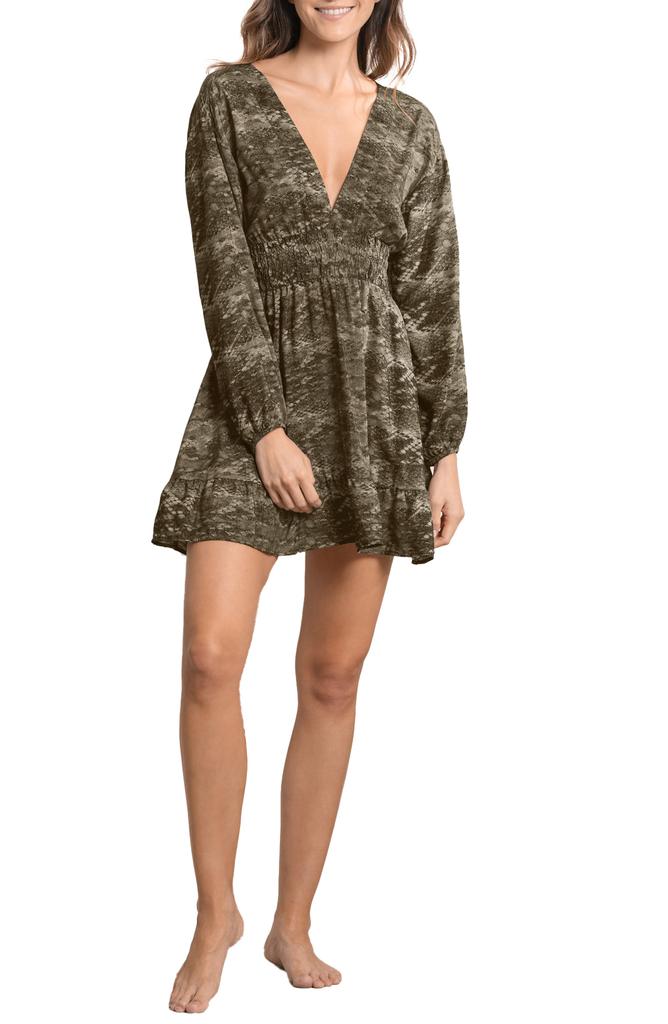 Maaji Python Print Kassidy Cover-Up Dress