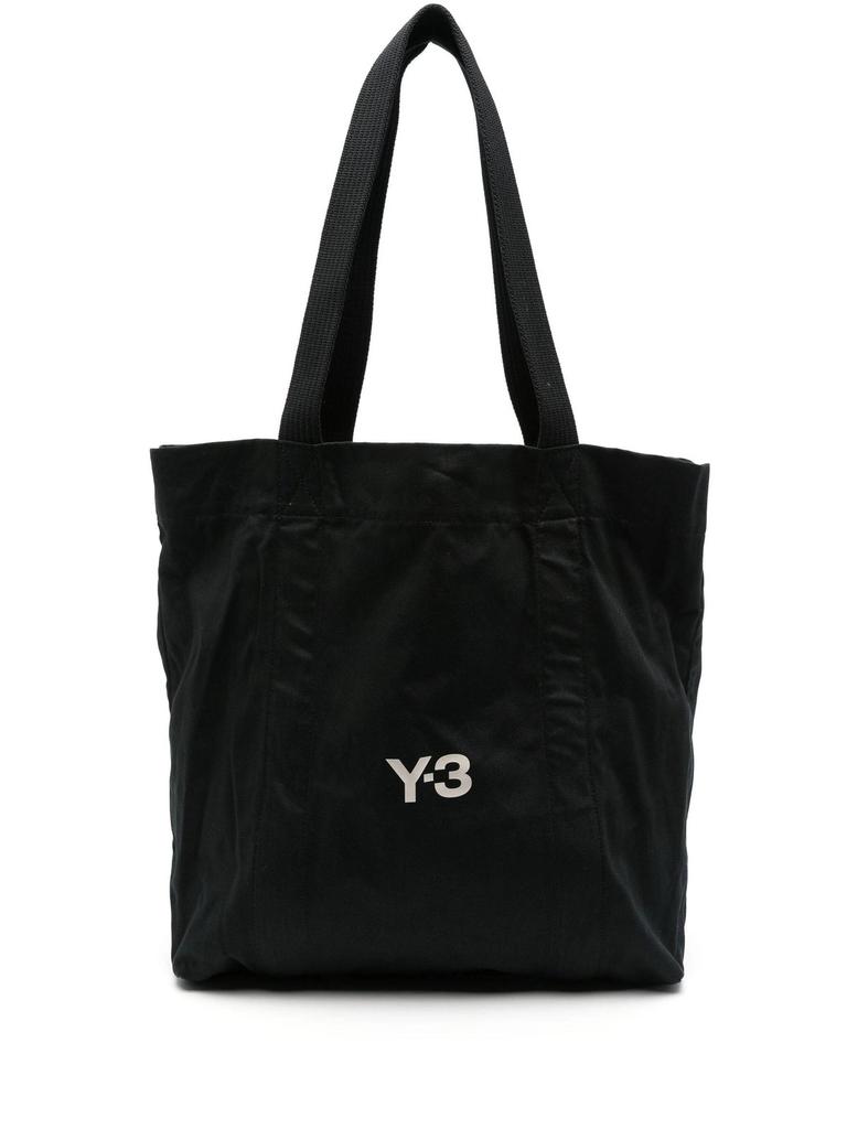 Y-3 Y-3 Logo Printed Top Handle Bag