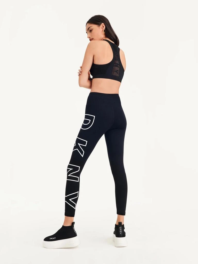 DKNY Outline Logo Legging 4