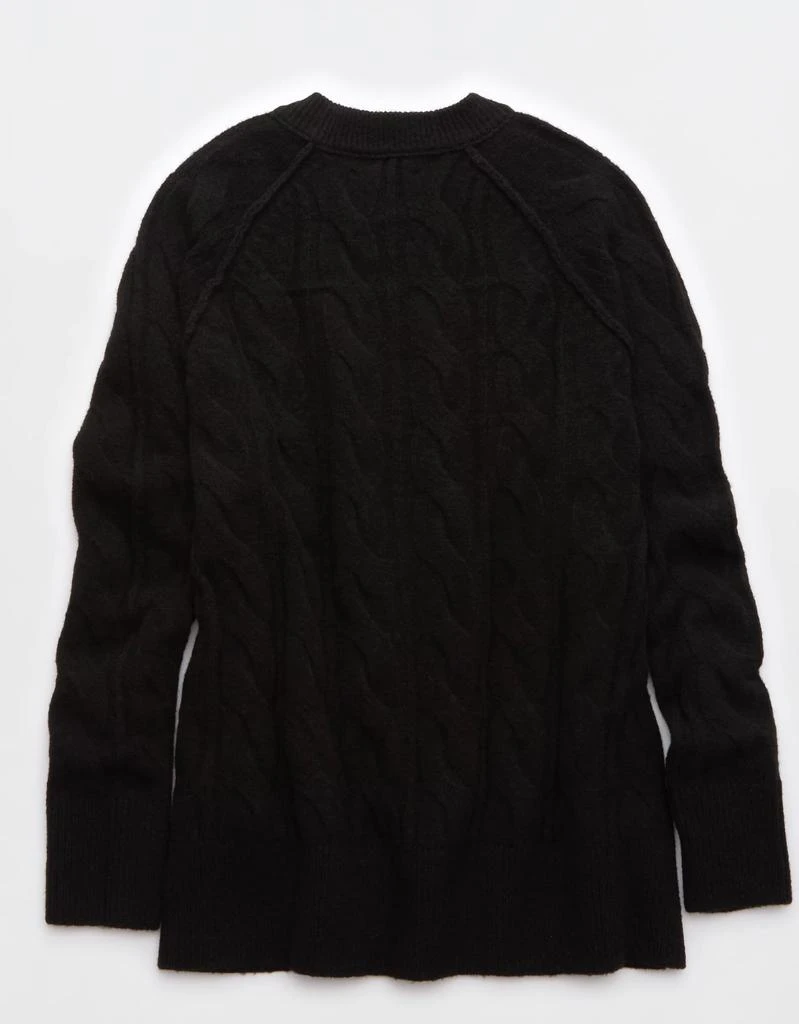 Aerie Aerie unREAL Cable Crew Sweater 4