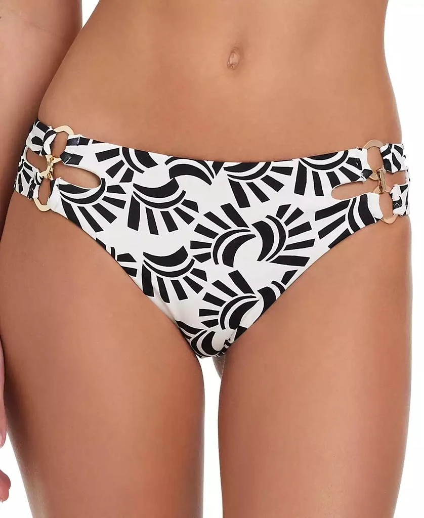 Red Carter Women's Cutout Hipster Bikini Bottoms 1