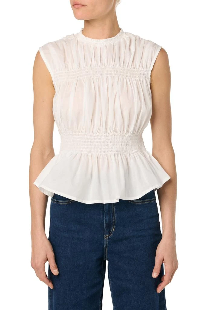 Joe's Sleeveless Cotton Voile Peplum Top 1