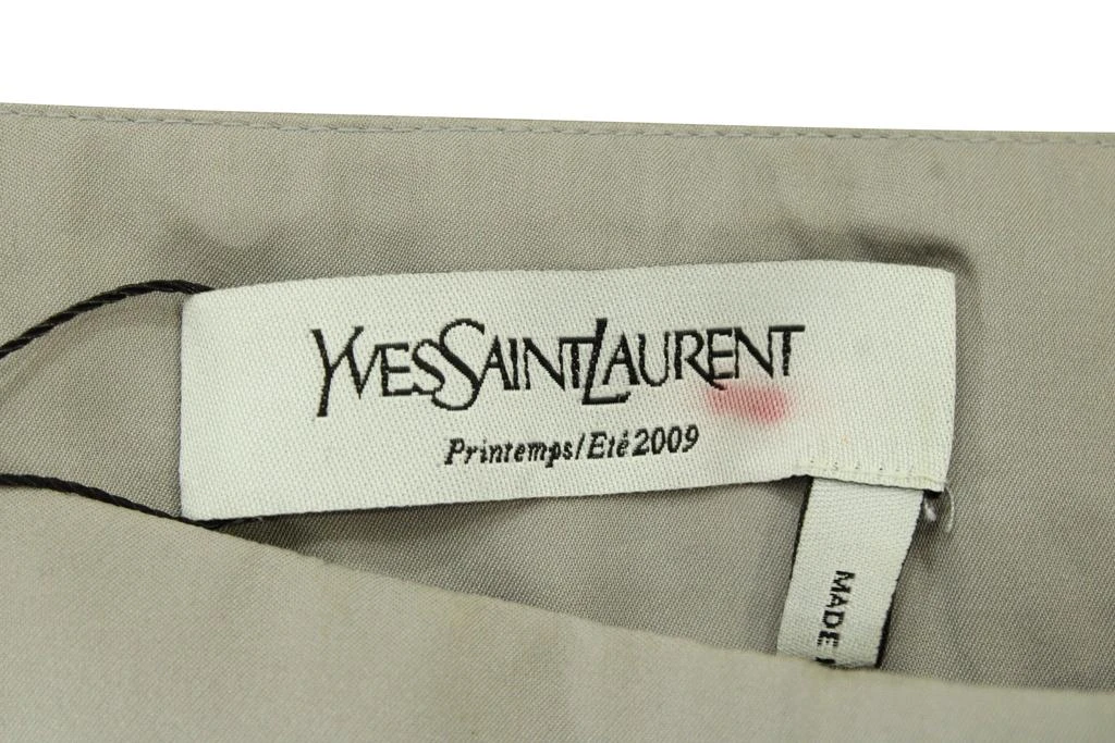 Yves Saint Laurent Saint Laurent Yves Harem Trousers in Dove Grey Silk 3