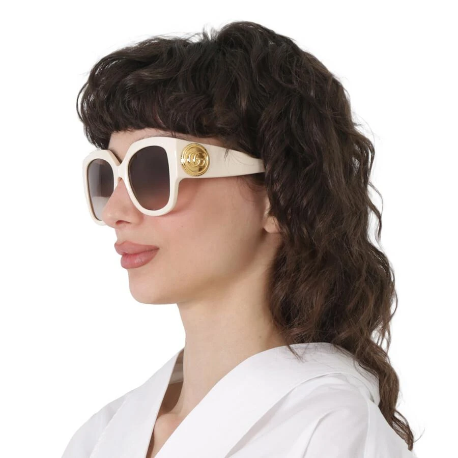 Shop Brown Butterfly Ladies Sunglasses GG1407S 004 54 on  display picture 1