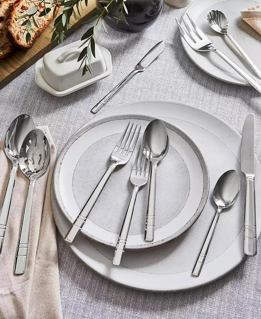 ZWILLING International Madison Square 65-Pc. 18/10 Stainless Steel Flatware Set, Service for 12 5