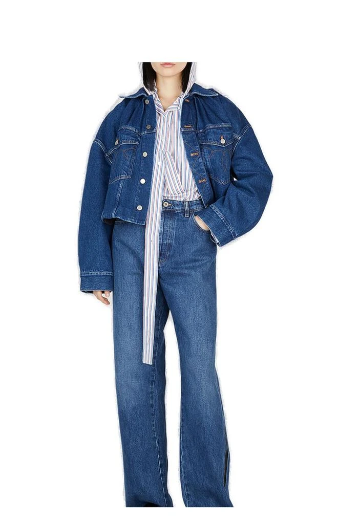 Meryll Rogge Meryll Rogge Buttoned Denim Jacket 4