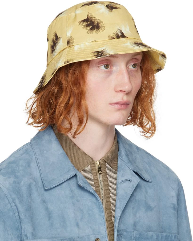 Paul Smith Yellow Sunflare Bucket Hat 2
