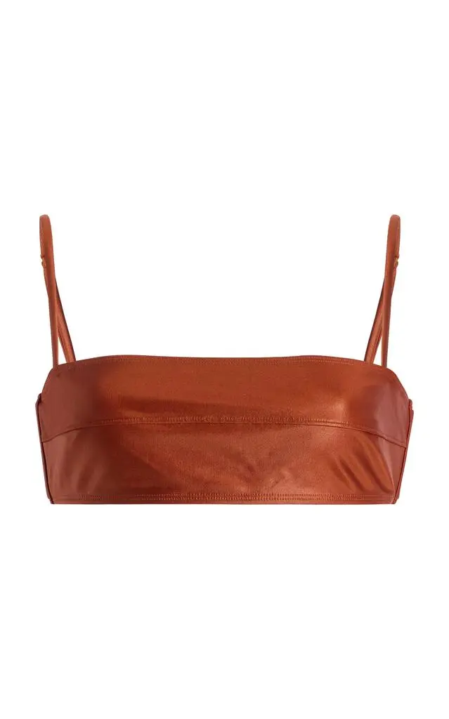Meridian Swimwear Meridian Swimwear Exclusive La Isla Tropic Bikini Top - Moda Operandi