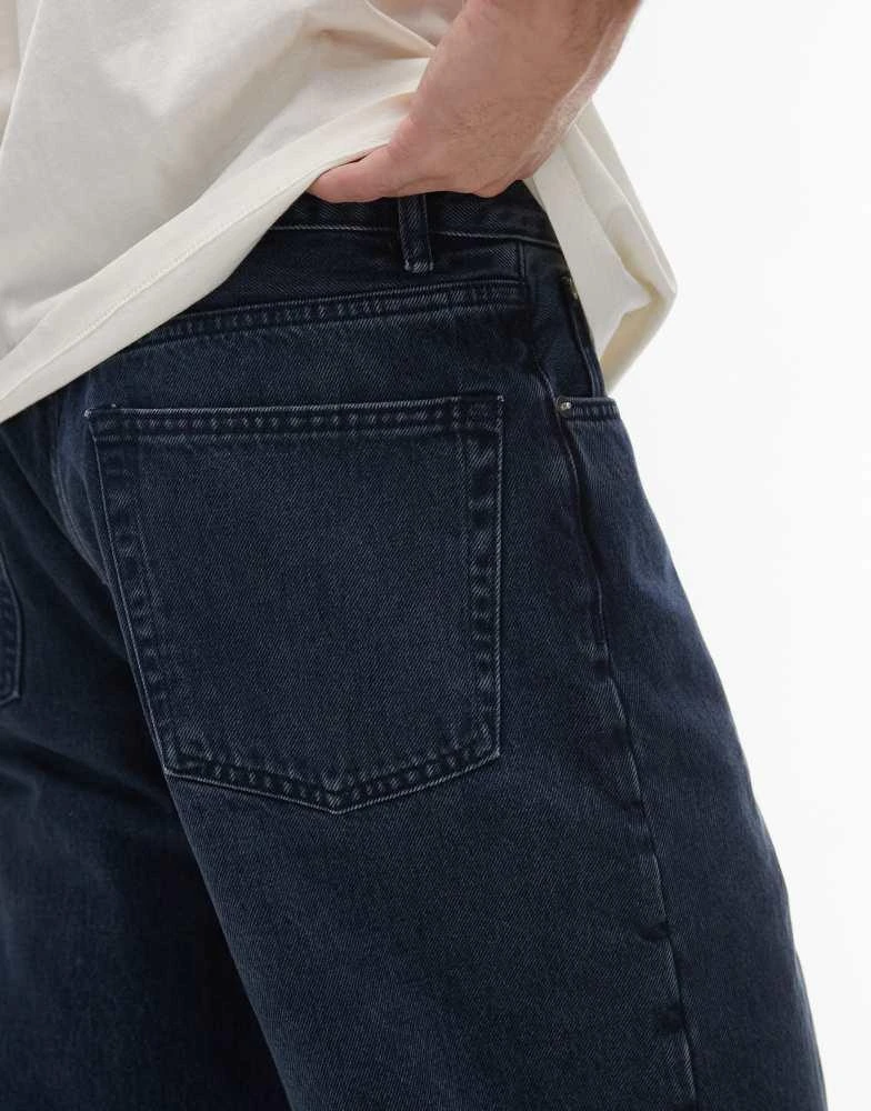 ARKET ARKET Mist low rise baggy wide leg jeans in grey blue 4