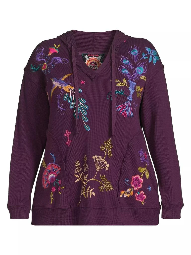Johnny Was Ariela Relaxed Thermal Hoodie 1