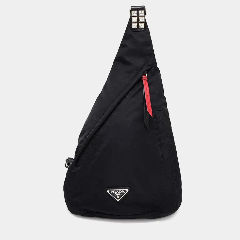 Prada Prada Nylon Crossbody Bag Black Nylon 1