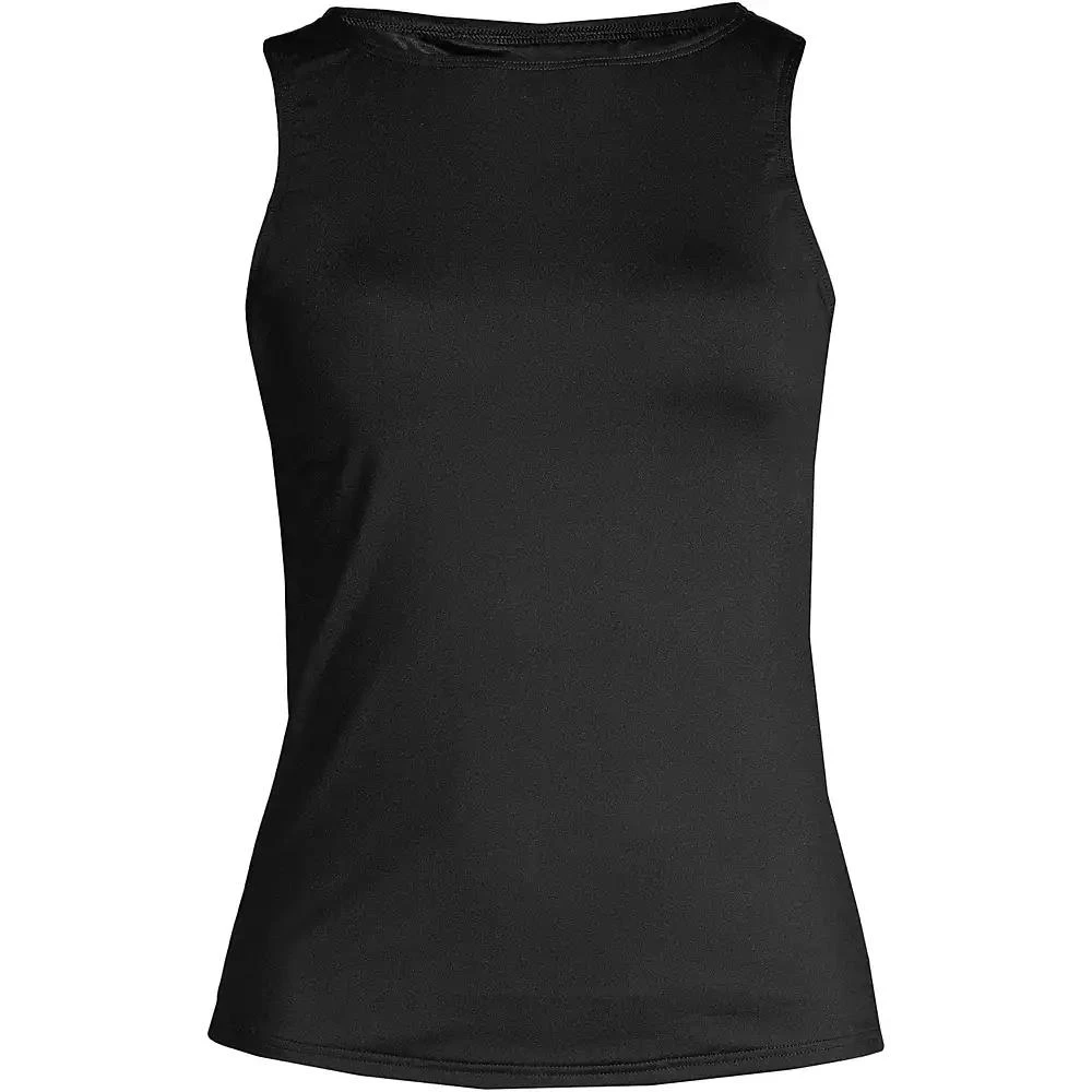 Lands
 End Plus Size DDD-Cup High Neck UPF 50 Modest Tankini Swimsuit Top 3
