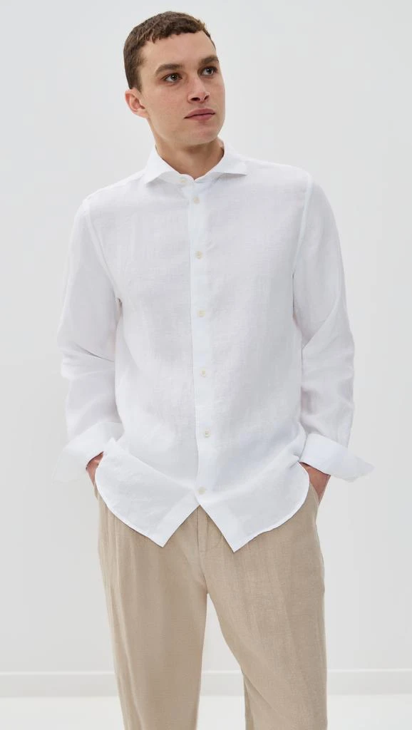 NN07 Andrew Linen Dress Shirt 1