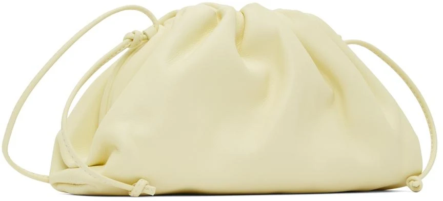 Bottega Veneta Yellow Mini Pouch Clutch 2