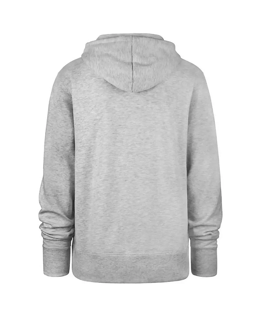 47 Brand Men's '47 Gray New York Knicks 2021/22 City Edition Wordmark Chest Pass Pullover Hoodie 4