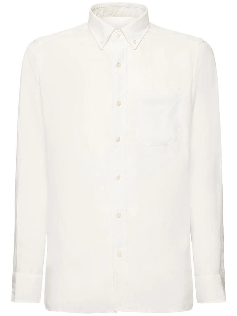 TOM FORD Slim Fit Lyocell Shirt 1