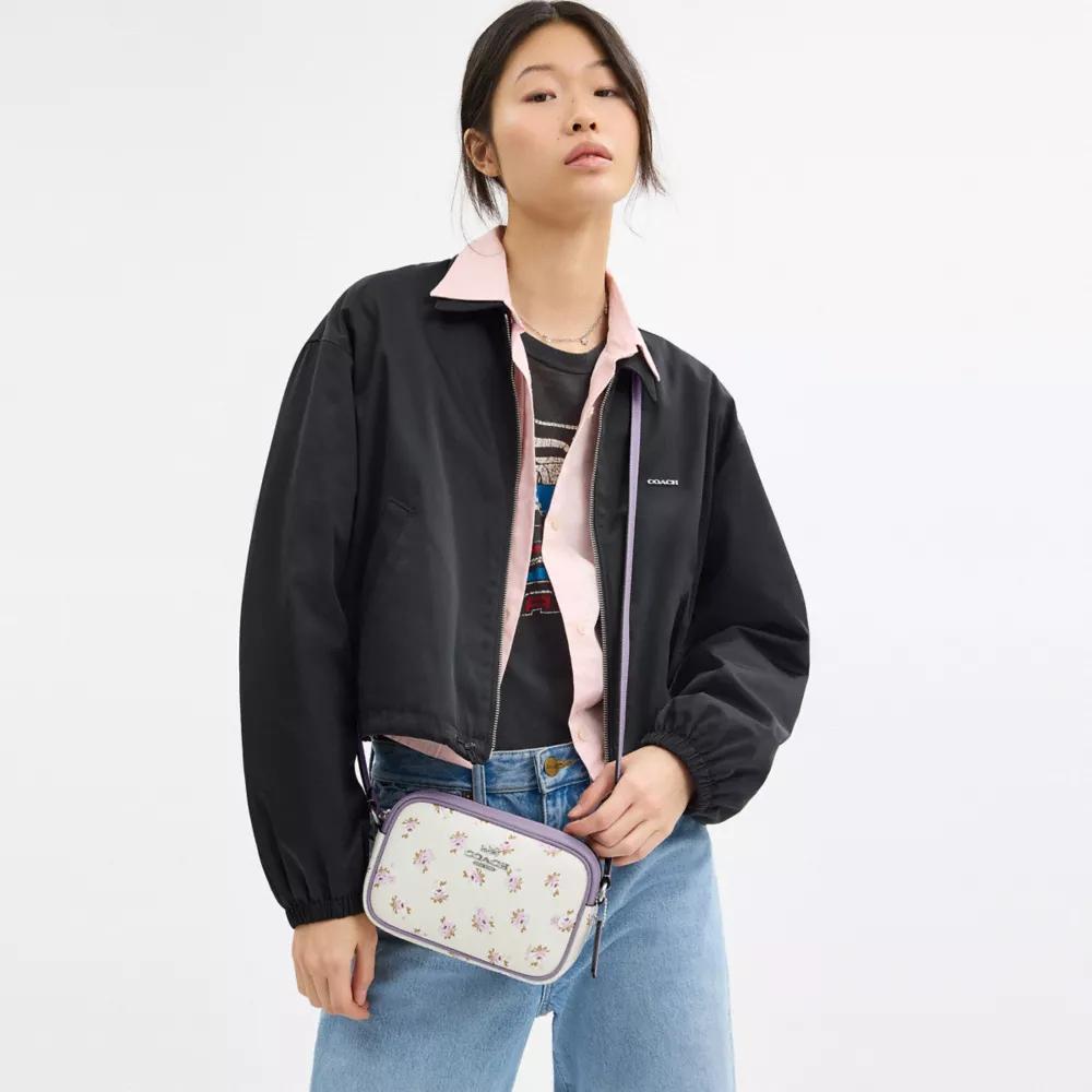 Coach Mini Jamie Camera Bag With Floral Print - Crossbody