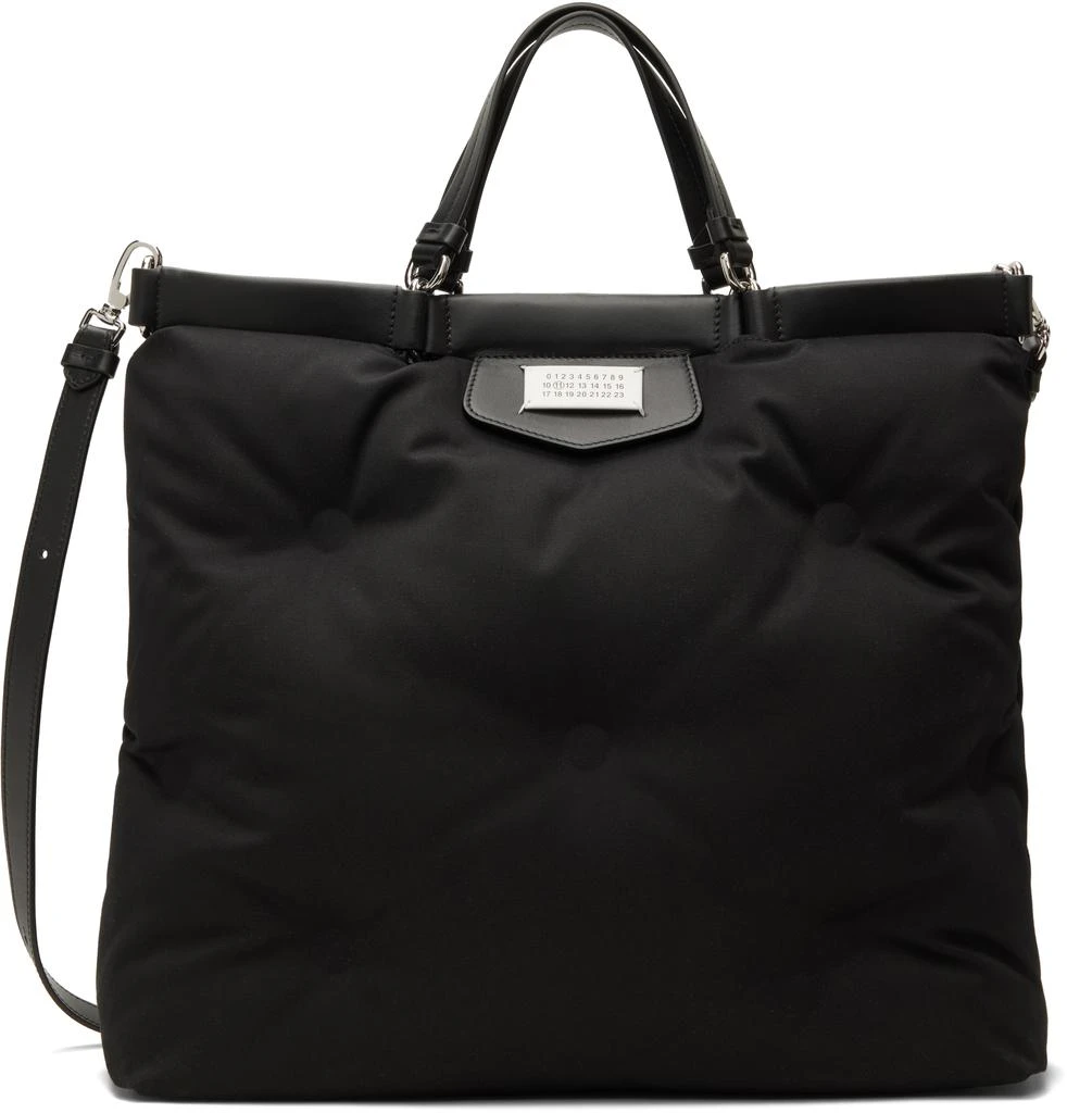 MAISON MARGIELA Black Large Glam Slam Carryall Tote 1