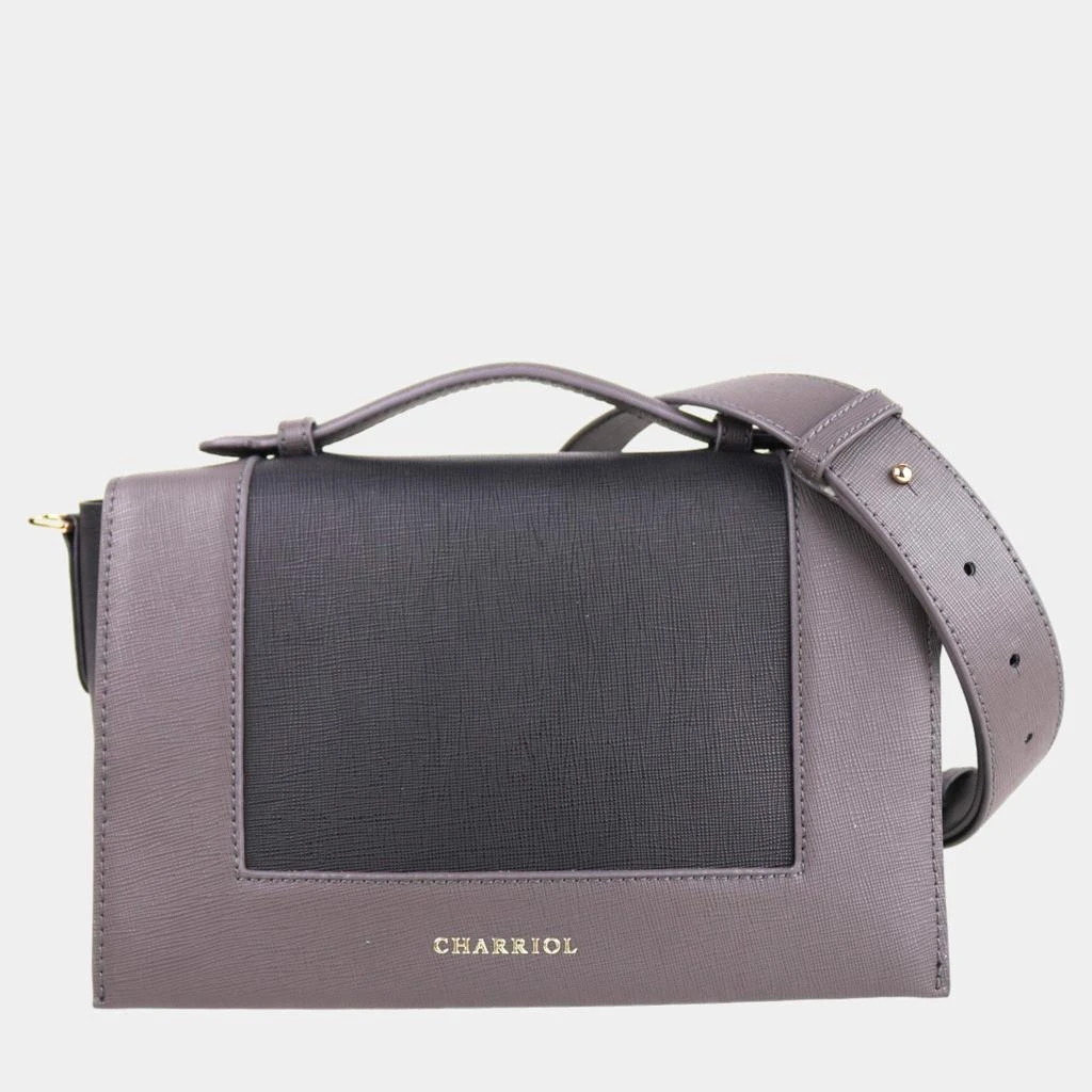 Charriol Charriol Black Leather Marina Crossbody 1