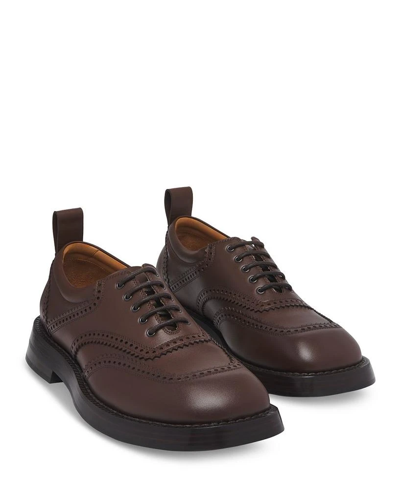 Alexander McQueen Alexander Men's Brogue Leather Dress Shoe 2