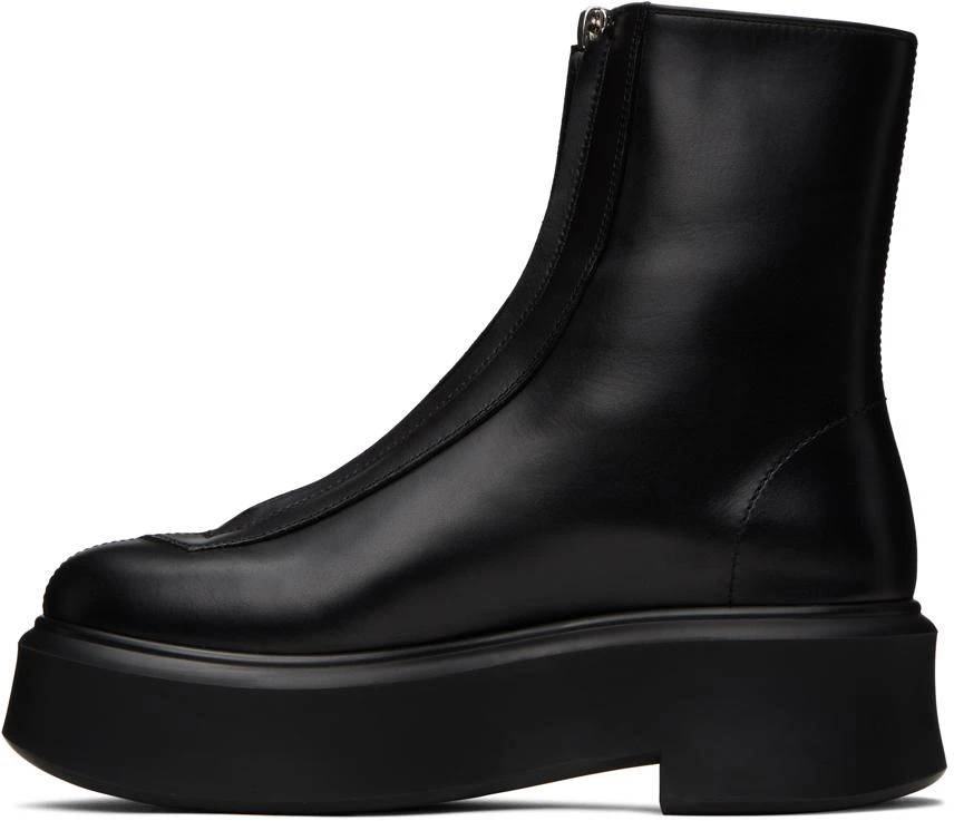 The Row Black Zipped I Boots 3