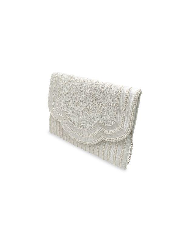 La Regale Convertible Embellished Envelope Clutch