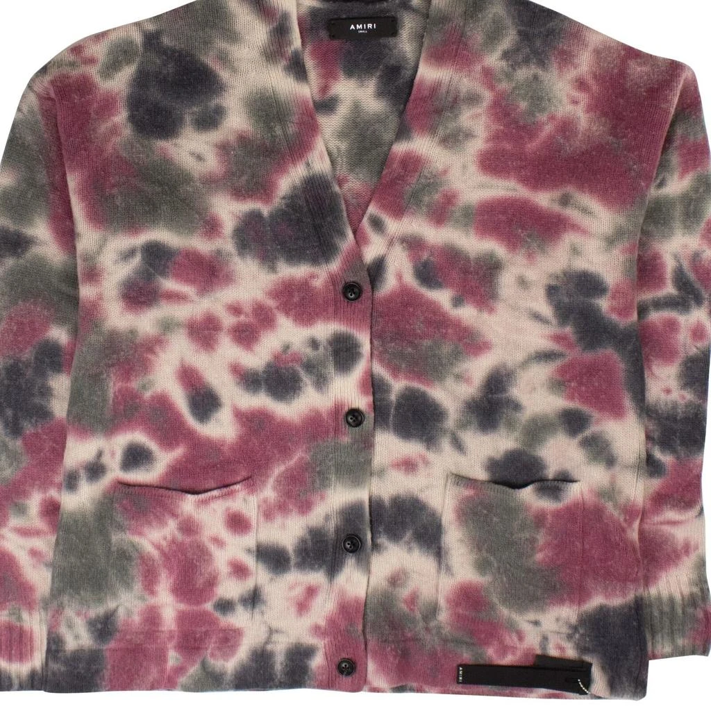 AMIRI AMIRI Multicolored Tie Dye Cashmere Cardigan 2