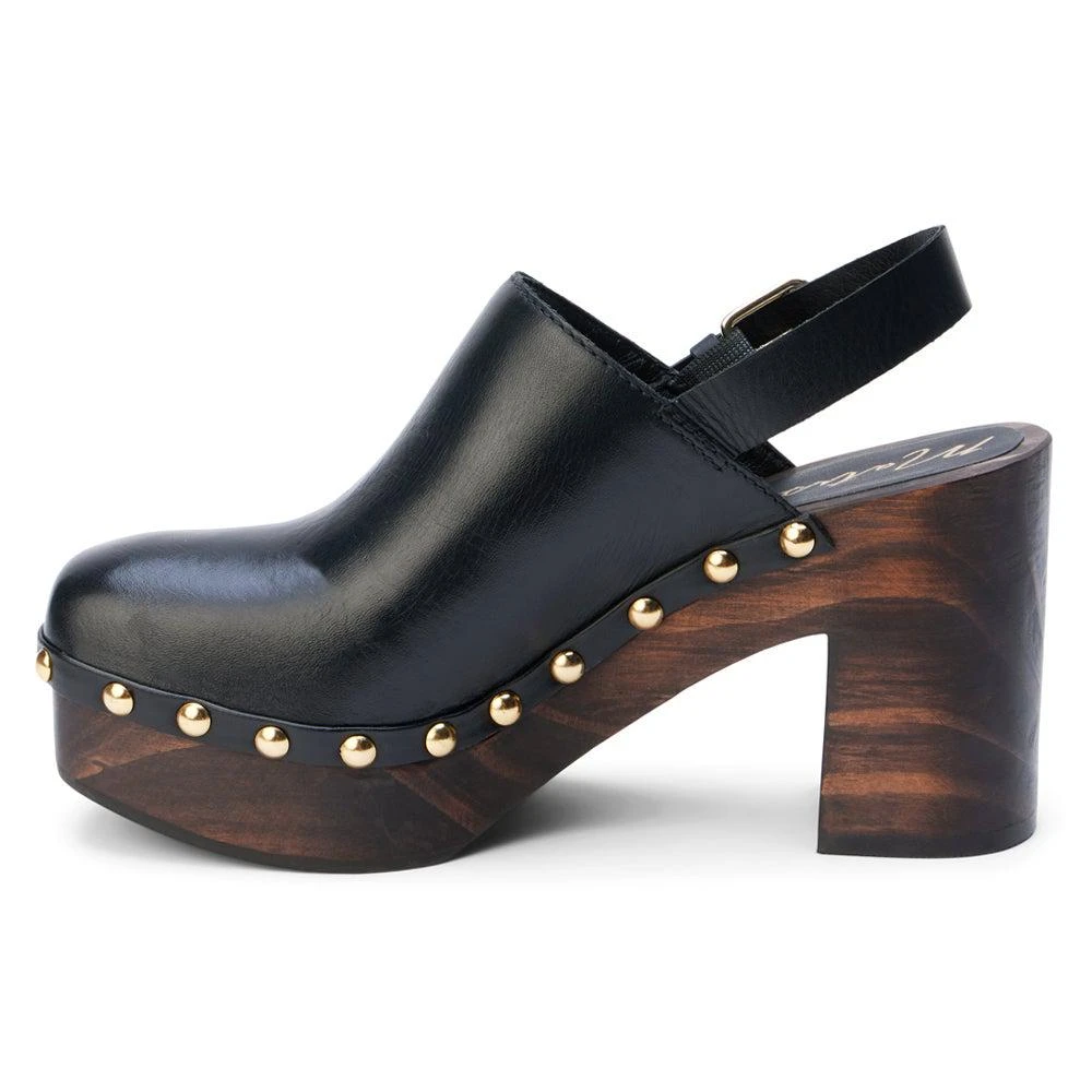 Matisse Liberty Studded Platform Slingback Clogs 3