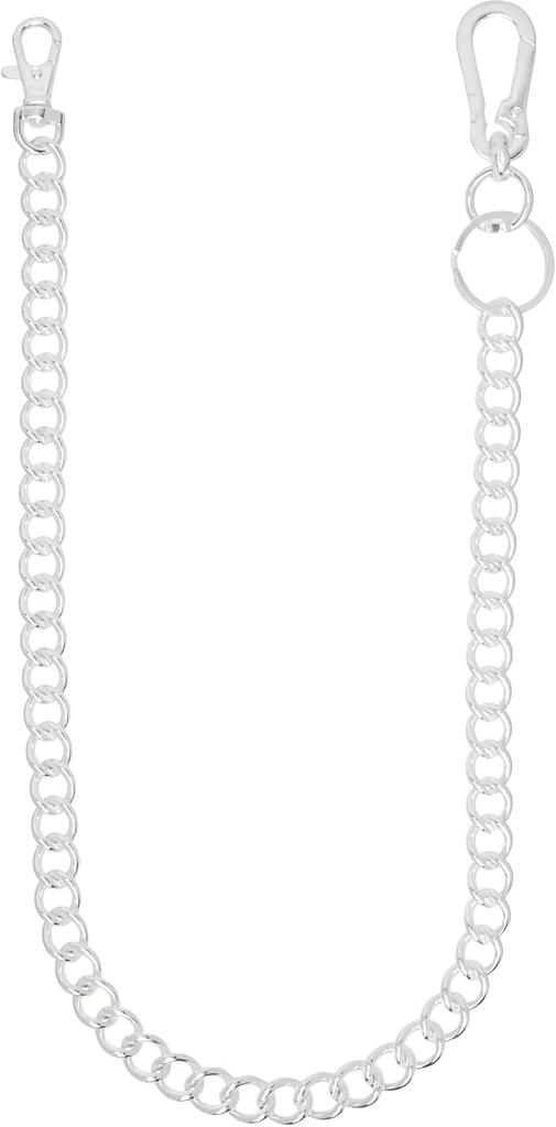 Martine Ali Silver Ouro Pant Chain Keychain