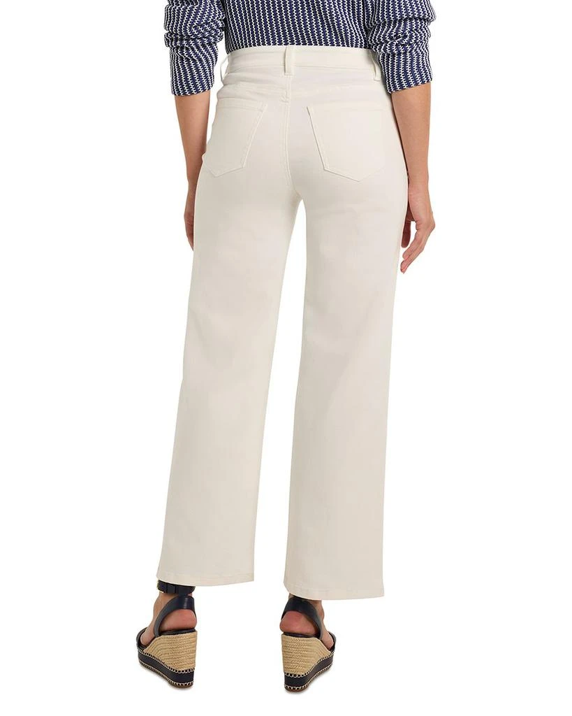 NIC+ZOE Forward Seam Weekend Jeans in Paper White 3