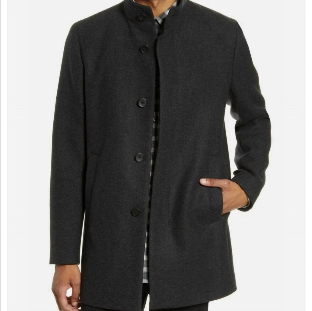 [完売品]Wool melton over coat Shop Theory - Renew Melton Wool Coat on Sale at BeyondStyle – Get