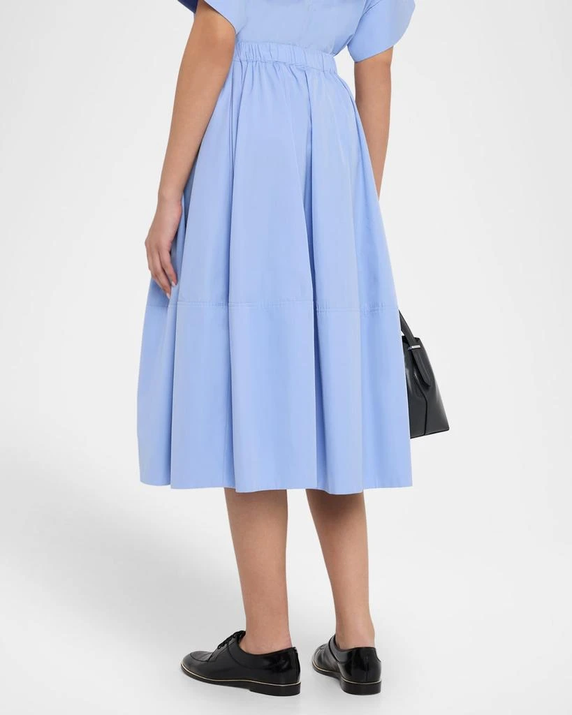CO Cotton Midi Bubble Skirt 3