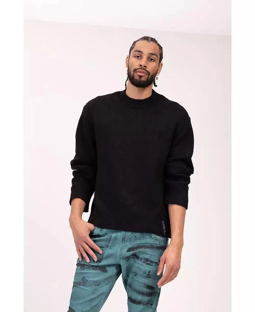 RON TOMSON Men's Modern Oversized Bold Sweater 3