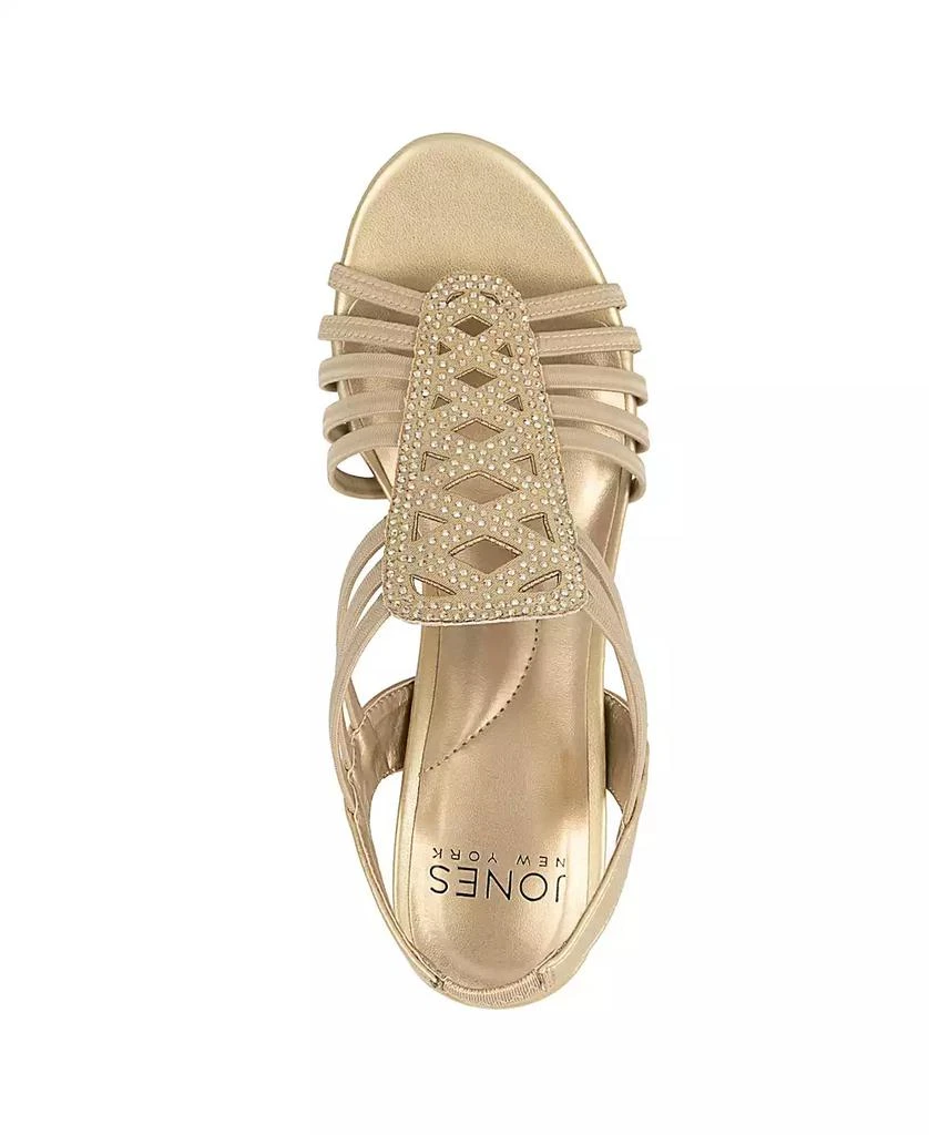 JONES NEW YORK Women's Danely Strappy Dress Sandals 4