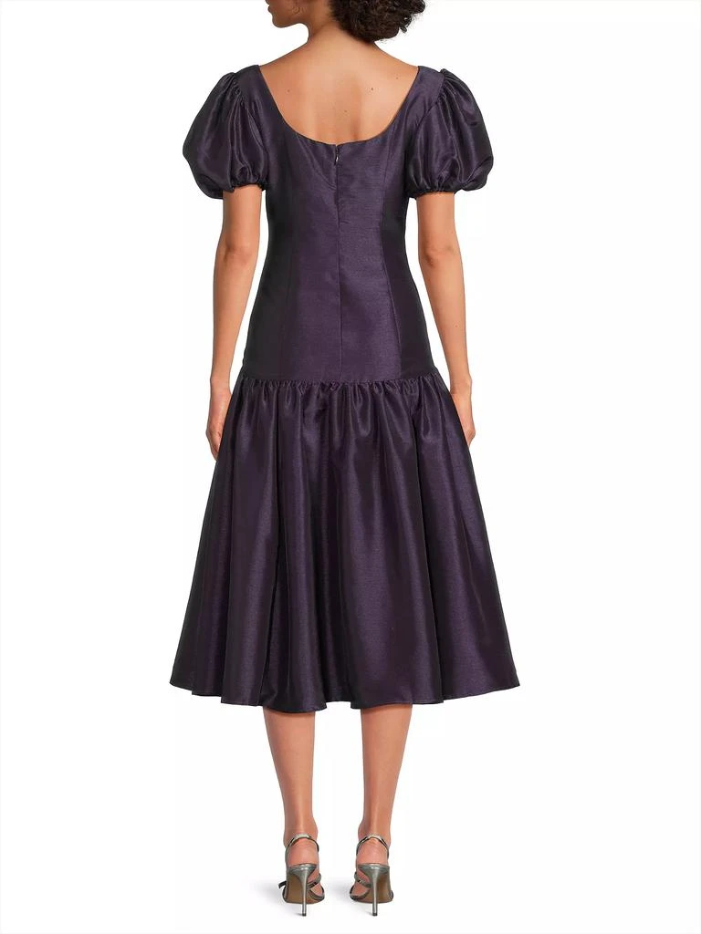 Hutch Brighton Shantung Midi Dress 5