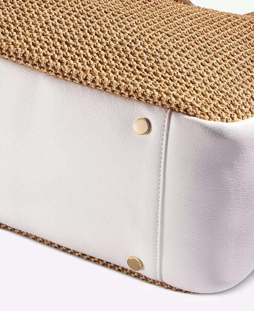 INC International Salee Straw Shoulder Bag, Exclusively at Macy's 7