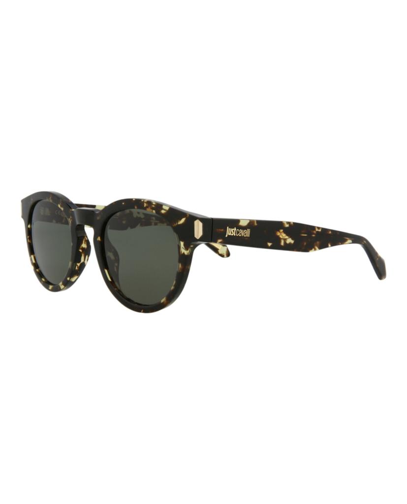 Just Cavalli Round-Frame Acetate Sunglasses