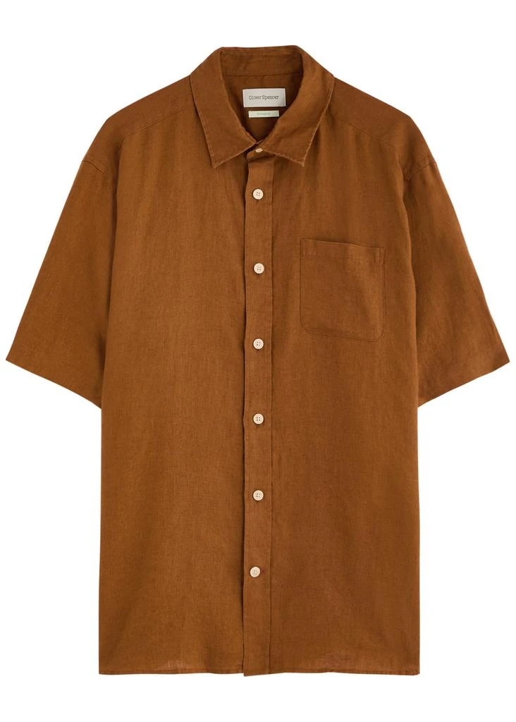 Oliver Spencer Atlanta linen shirt 1