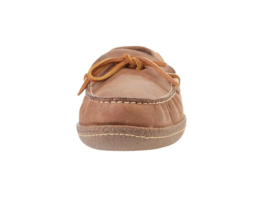 L.L.BEAN Hand Sewn Slippers Flannel-Lined 6