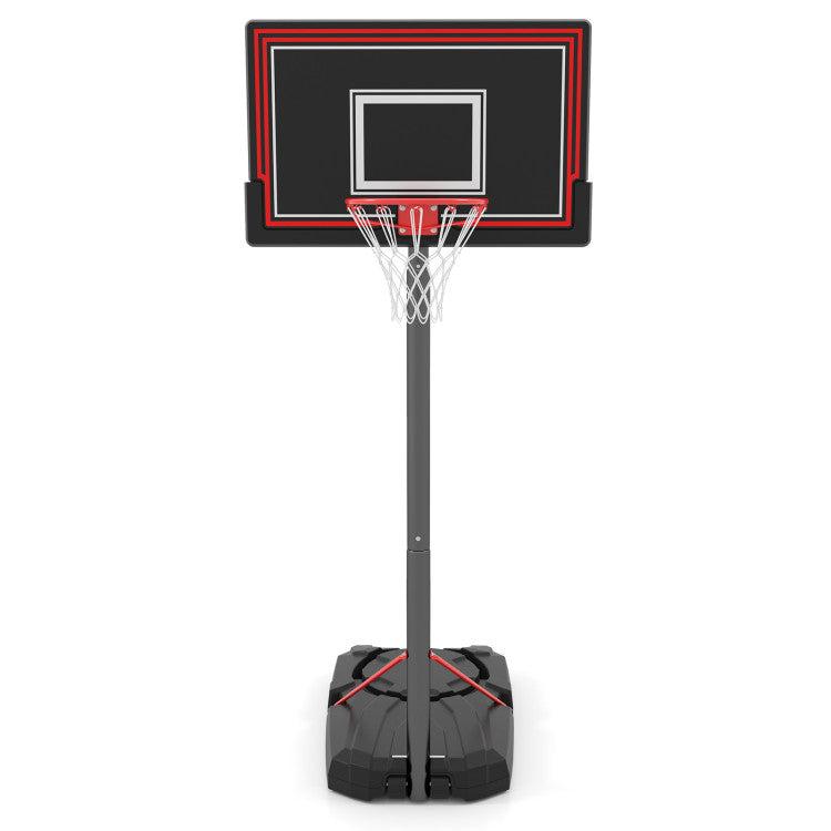 Hivvago Portable Basketball Hoop with 7.5-10 FT Height Adjustable